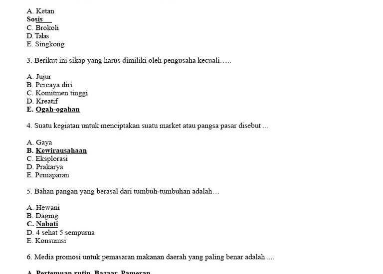 3 Fakta Mengejutkan tentang Soal PKWU Kelas 10 Semester 2 Tahun 2026