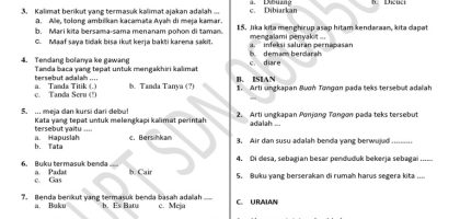 Panduan Lengkap Mengunduh Soal UAS Bahasa Indonesia Kelas 3 Semester 2