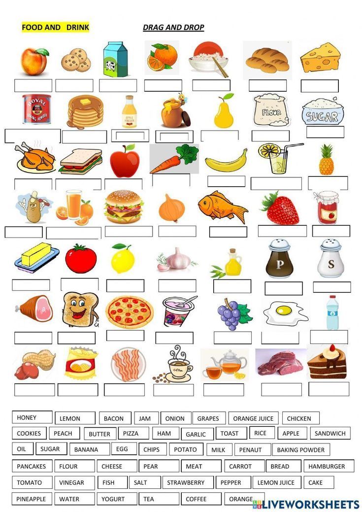 Food and Drink Vocabulary - ESL Worksheet English food Food Food and Drink Vocabulary - ESL Worksheet English food Food