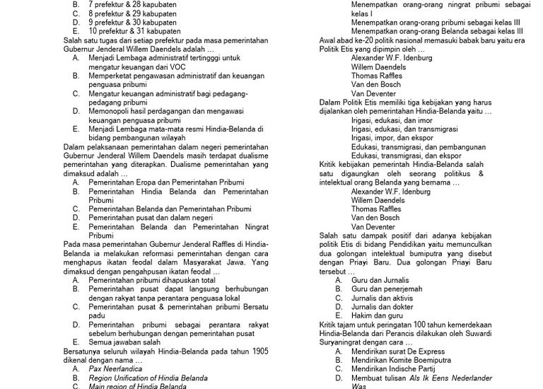 Akhirnya Terungkap! 3 Soal PAT Sejarah Indonesia Kelas 11 Semester 2 2026