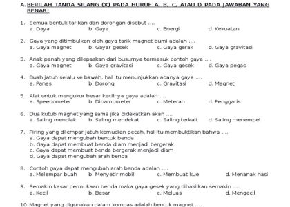 Rahasia 7 Soal IPA Kelas 4 Semester 2 dan Kunci Jawaban yang Wajib Dikuasai Tahun 2026