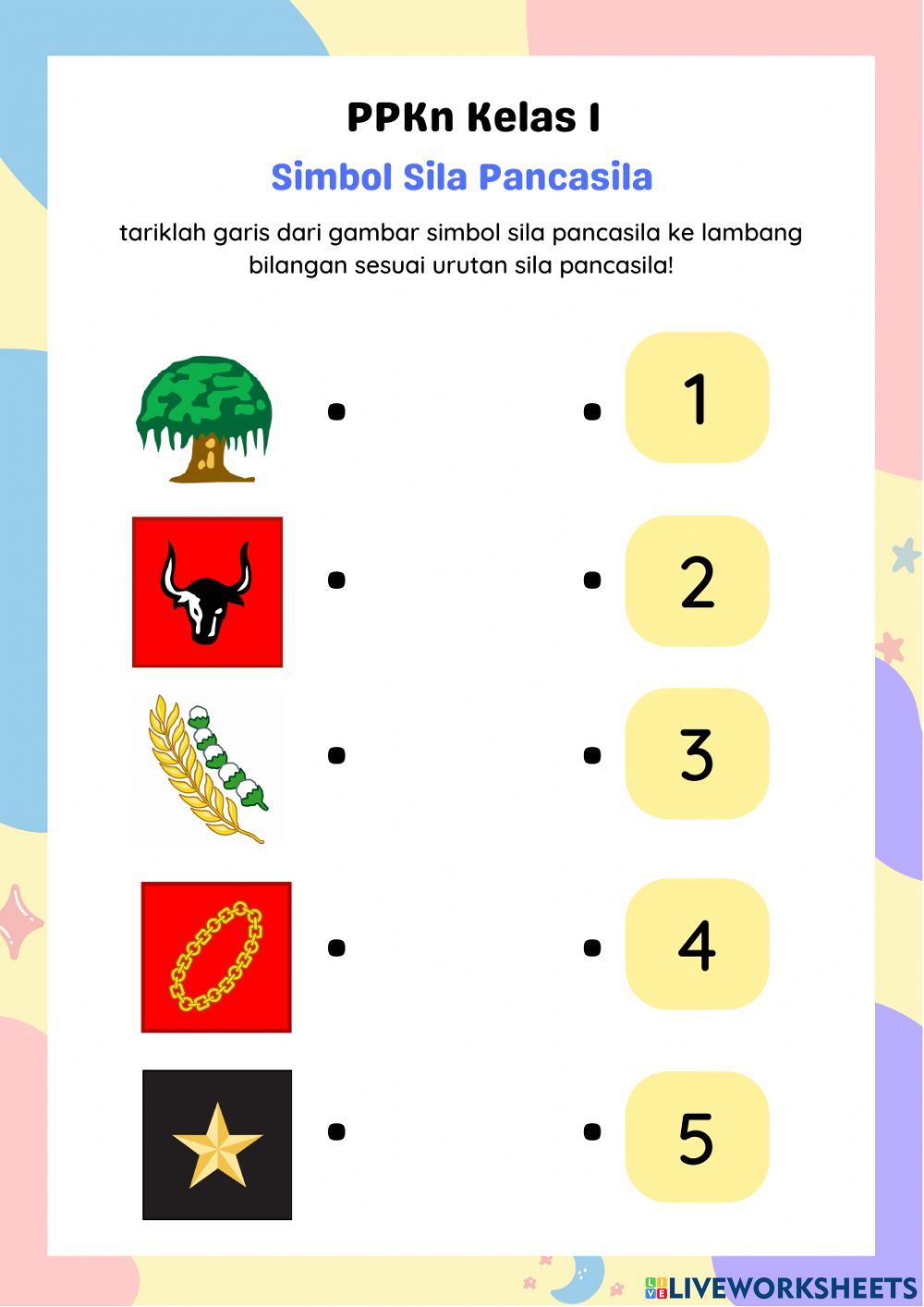 Lkpd Lambang Pancasila Worksheet Worksheets For Grade English My XXX