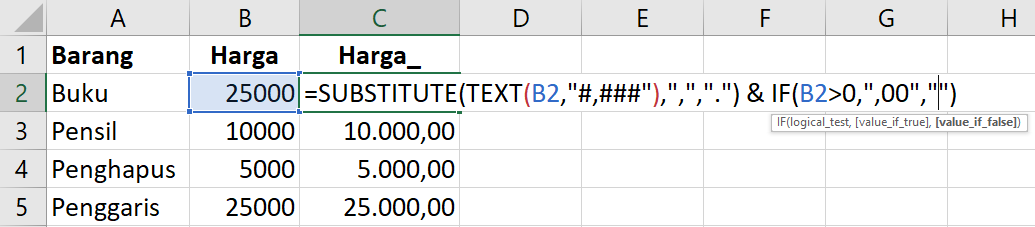 JM World Cara Format Angka Rupiah Mail Merge Ms Word Ms Excel