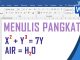Cara menulis pangkat di word WORD 3 - YouTube
