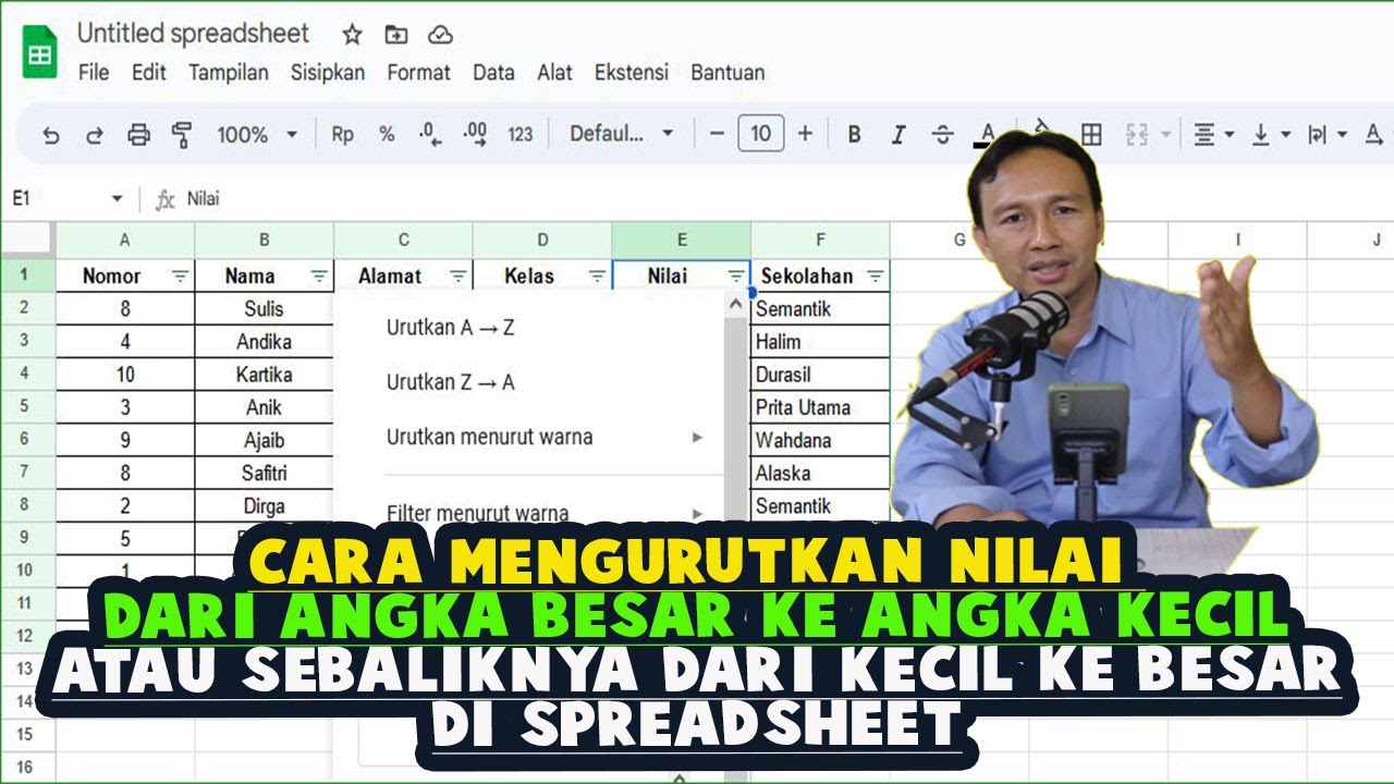 Cara Mengurutkan Angka Di Microsoft Excel Langkah Langkah Dan Tips Cara Mengurutkan Angka Di Microsoft Excel Langkah Langkah Dan Tips