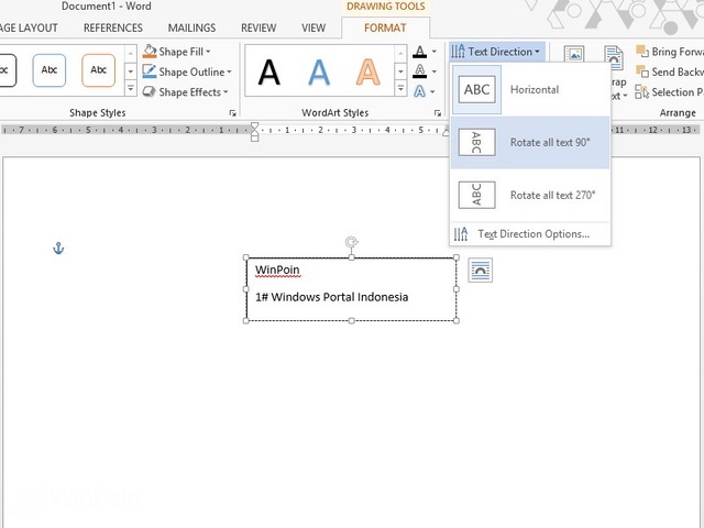 3 Cara Mudah Mengubah Arah Teks di Word 2007 yang Jarang Diketahui