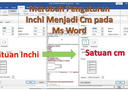 5 Cara Mengubah Angka di Word dari Inci Jadi CM, Ternyata Semudah Ini