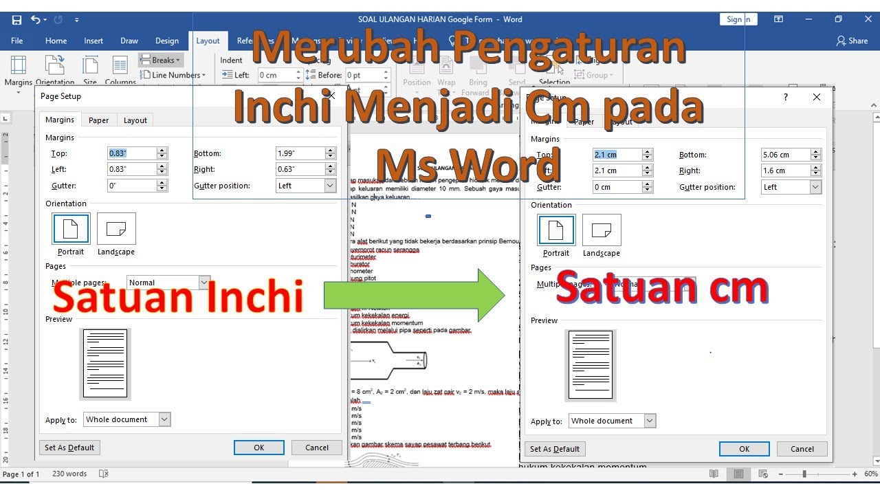 5 Cara Mengubah Angka di Word dari Inci Jadi CM, Ternyata Semudah Ini 5 Cara Mengubah Angka di Word dari Inci Jadi CM, Ternyata Semudah Ini