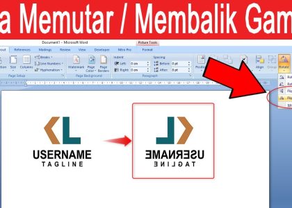 5 Cara Mengubah Arah Gambar di Word, Ternyata Semudah Ini Tanpa Ribet