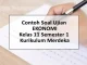 Soal SAS PAS UAS Ekonomi Kelas 11 Semester 1 Kurikulum Merdeka dan