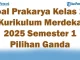 45 Soal Prakarya Kelas 11 Kurikulum Merdeka 2025 Semester 1 Pilihan