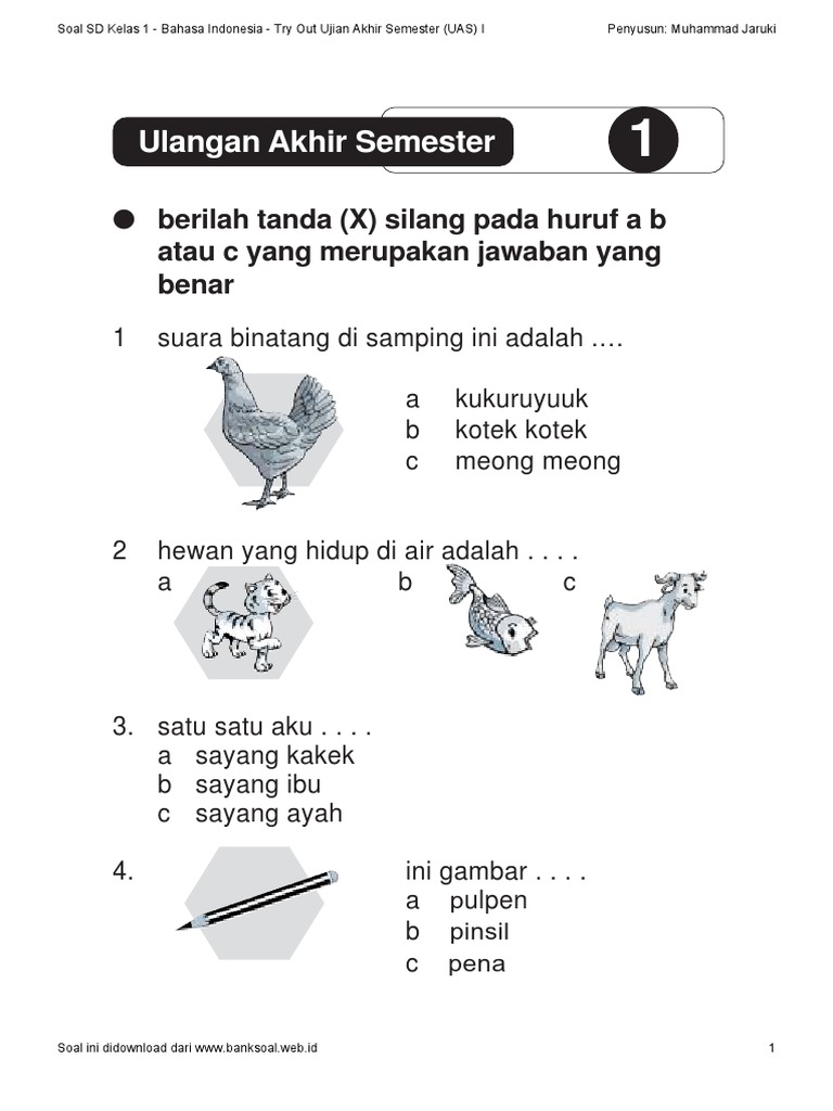 Artikel Kupas Tuntas Soal Bahasa Indonesia Kelas 4 Semester 2 Panduan Artikel Kupas Tuntas Soal Bahasa Indonesia Kelas 4 Semester 2 Panduan