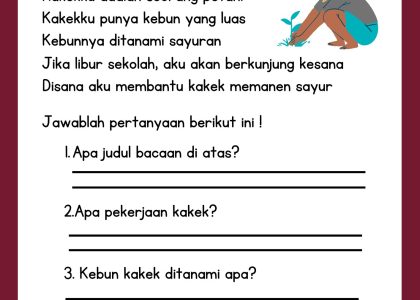 Contoh Soal Menulis Kelas 1 SD yang Terbukti Ampuh Melatih Motorik Halus Anak Sebelum Terlambat