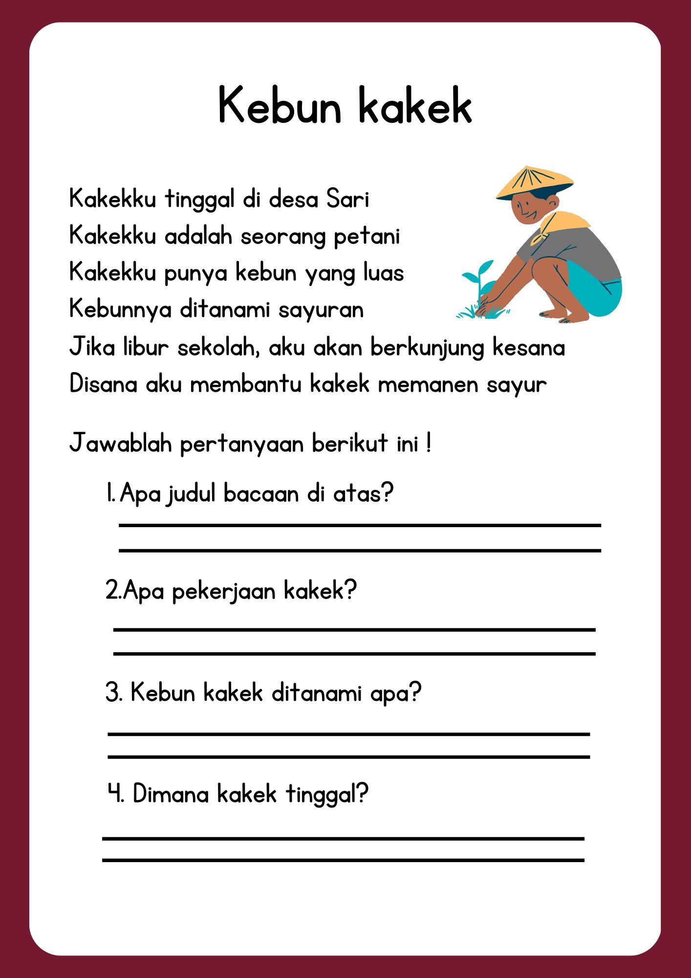 Contoh Soal Menulis Kelas 1 SD yang Terbukti Ampuh Melatih Motorik Halus Anak Sebelum Terlambat