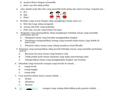 Inilah 7 Contoh Soal Mi Kelas 1 Urtilas yang Wajib Dicoba Sebelum Terlambat