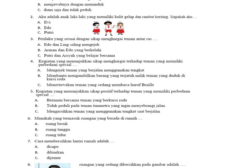Inilah 7 Contoh Soal Mi Kelas 1 Urtilas yang Wajib Dicoba Sebelum Terlambat