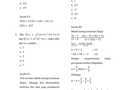 Rahasia 5 Soal Matematika Kelas 11 Semester 1 dan Jawabannya yang Paling Sering Salah 2026
