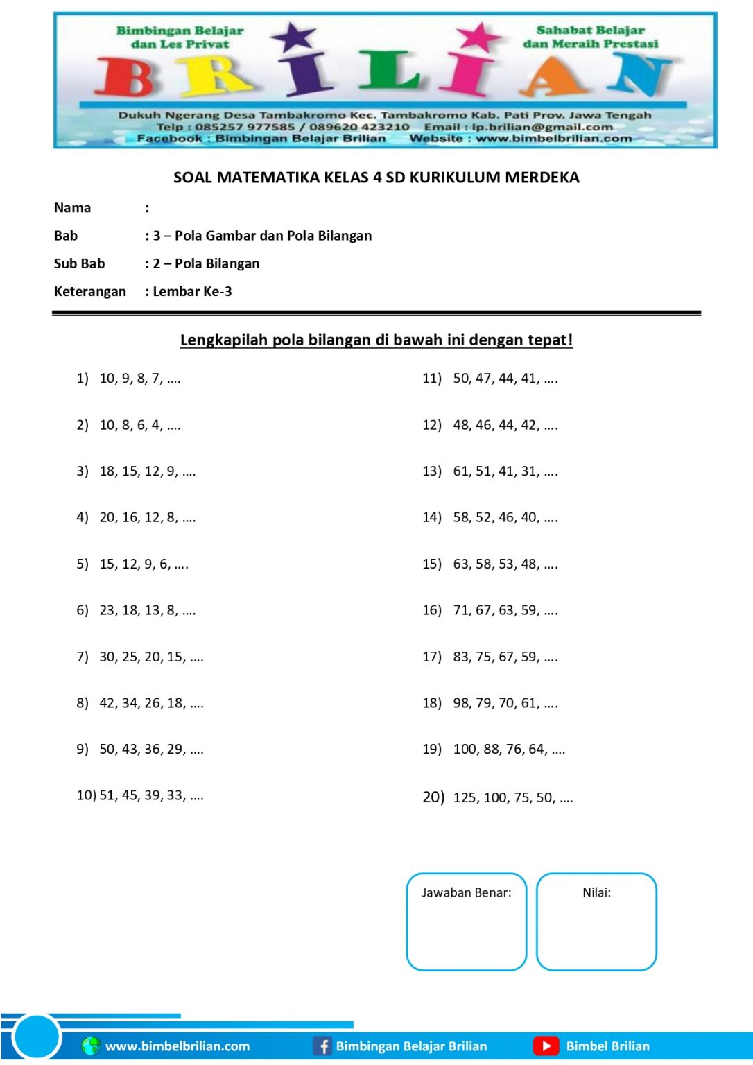 10 Latihan Soal Kelas 4 SD Tema 3 yang Wajib Dikuasai Siswa Sebelum Ulangan Akhir Semester 2026