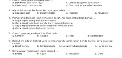 Persiapan Jitu Menyongsong UAS IPA Kelas 6 Semester 1 Panduan Lengkap