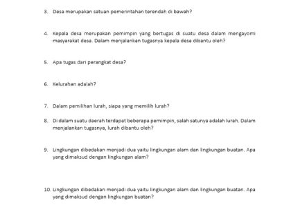 Contoh Soal UAS Tematik Tema 1 Kelas 4 Ternyata Segampang Ini Jika Tahu 7 Trik Jitu