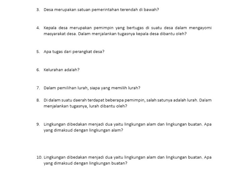 Contoh Soal UAS Tematik Tema 1 Kelas 4 Ternyata Segampang Ini Jika Tahu 7 Trik Jitu