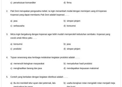Contoh Soal UH Tema 2 Sub Tema 1 Kelas 4 Terbaru: 5 Soal Daring Bahasa Indonesia Bab 2 yang Wajib Dikuasai Siswa