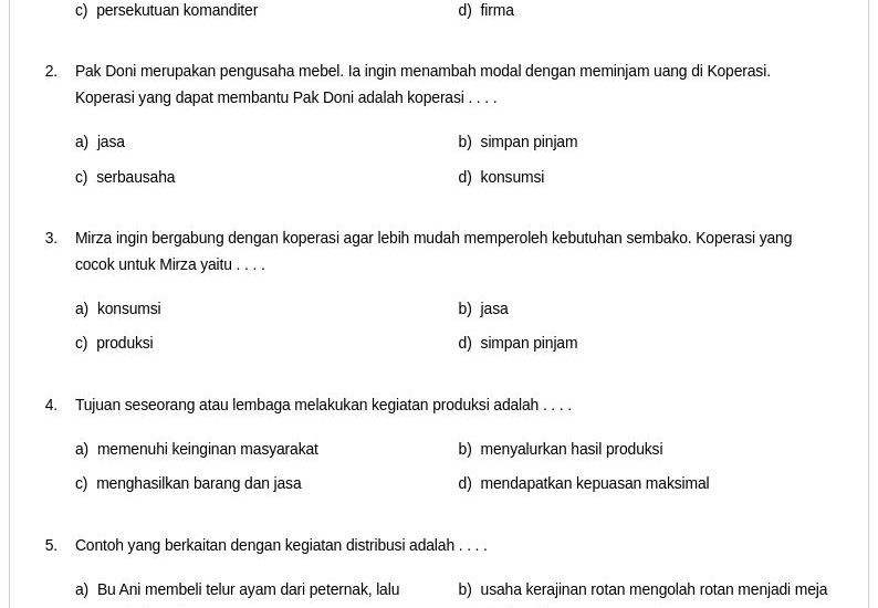 Contoh Soal UH Tema 2 Sub Tema 1 Kelas 4 Terbaru: 5 Soal Daring Bahasa Indonesia Bab 2 yang Wajib Dikuasai Siswa