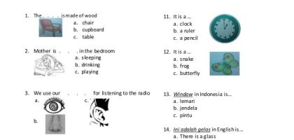 Soal Uts Bahasa Inggris Kelas 7 Semester 1 2013