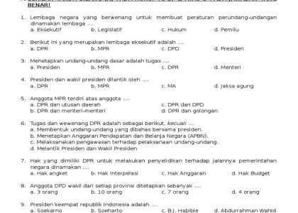 Wajib Tahu 7 Contoh Soal Ujian Akhir Semester Kelas 4 PKN Semester 2 Tentang Norma di Masyarakat