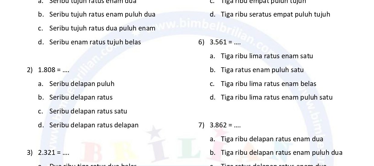 15 Contoh Soal Mid Semester 1 Kelas 4 Kurikulum 2013 yang Wajib Dikuasai Siswa Sebelum Ujian