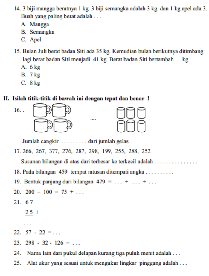 Ternyata Ini Rahasia Jawaban Soal Tema 6 Subtema 1 Kelas 4 SD yang Paling Akurat