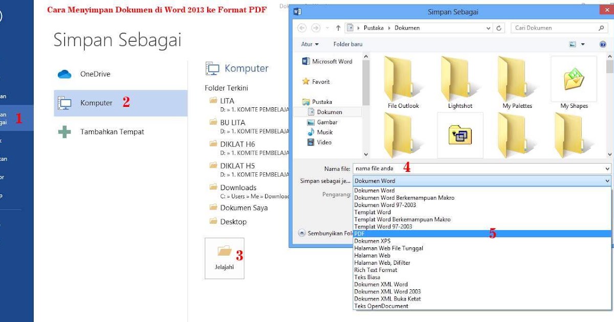 Rahasia Cepat Cara Menyimpan Perubahan File PDF dari Word Agar Hasilnya Tidak Berantakan